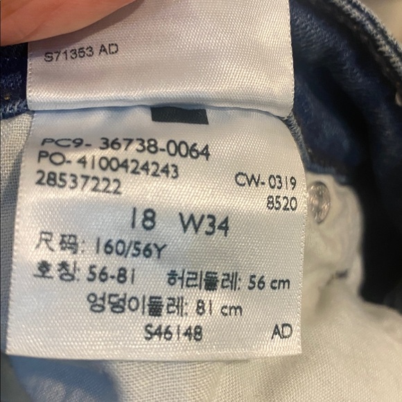 Signature size 18 jeans good condition inseam 27 inches - Picture 5 of 5